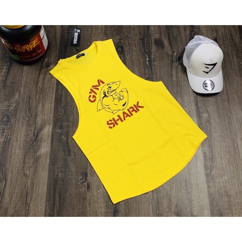 [giảm sốc]áo tank top, áo ba lỗ gym nam GYMSHARK cực chất.