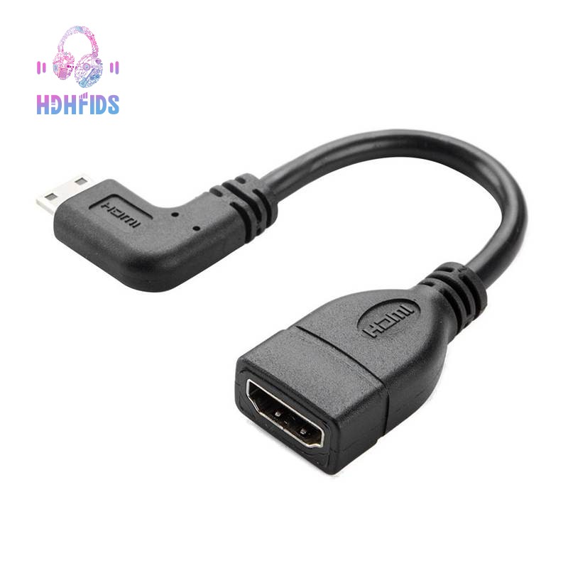 Dây Cáp Chuyển Đổi Hdmi Sang Hdmi 0 5Ft 90 Độ Chất Lượng Cao