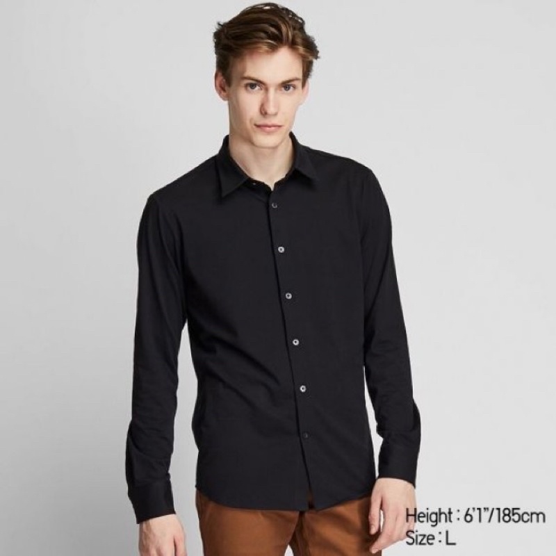 Sơmi Nam UNIQLO  cổ tàu
