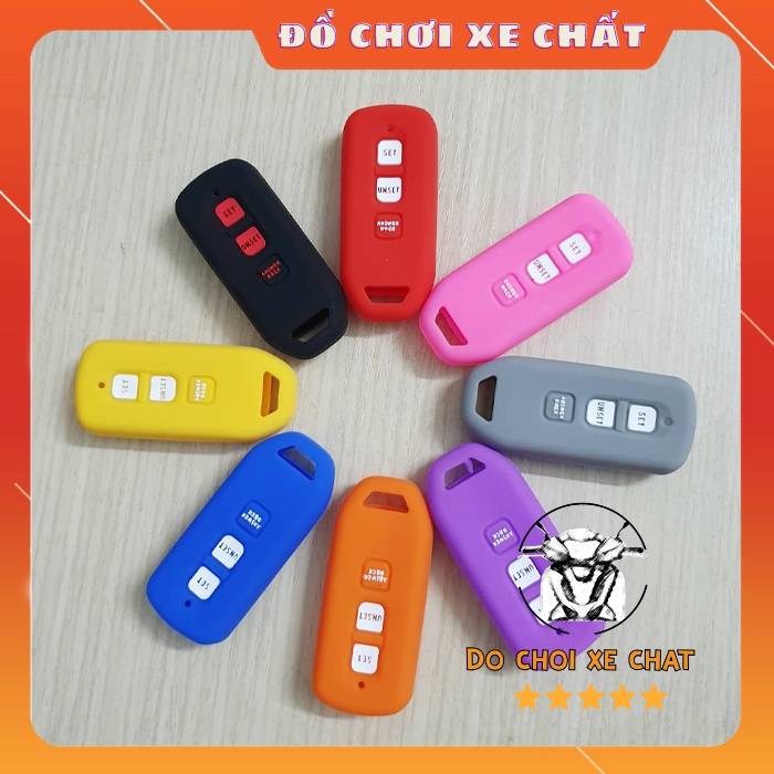 Bao (vỏ) Silicon Smartkey cho Vario 125 (chống nước, chống va đập) loại dày