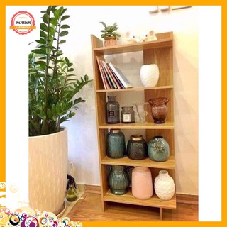 kệ sách , kệ sách 5 tầng bằng gỗ công nghiệp  đa năng dễ dàng lắp ráp tiện lợi và phù hợp mọi không gian