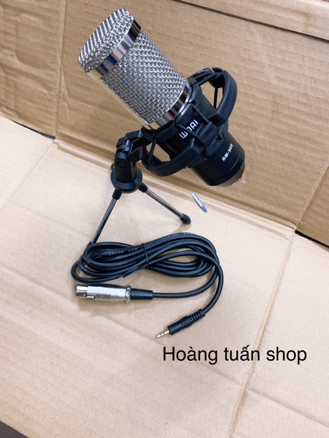 Mic thu âm bm900 tặng giá đỡ để bàn