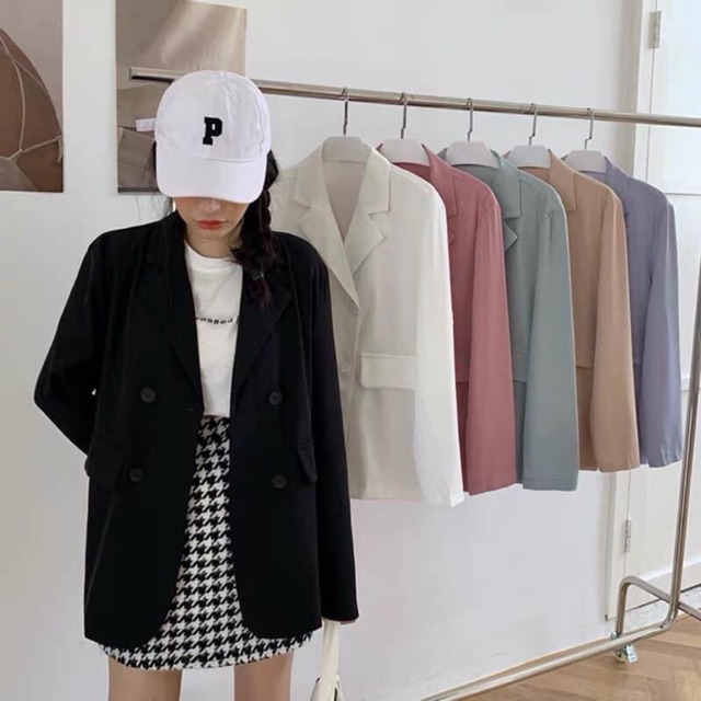 Áo vest nữ blazer