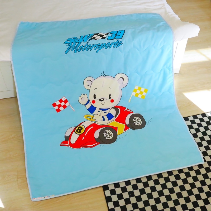 Chăn Cotton Cho Bé, Chất Liệu Mềm Thoáng Mát, Tặng Kèm Gối Nằm Cho Bé (Shinbedding)