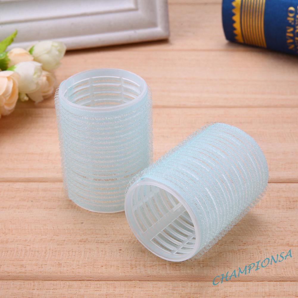 (Hàng Mới Về) Set 6 Lô Quấn Tạo Kiểu Tóc Xoăn Gợn Sóng Diy Màu Sắc Ngẫu Nhiên