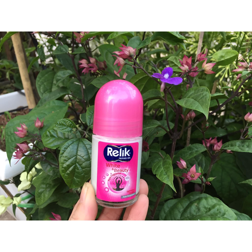 Combo 2 chai lăn nách khử mùi trắng da Relik 25 ml
