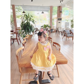 Váy Bé Gái Mùa Hè💕𝑭𝑹𝑬𝑬𝑺𝑯𝑰𝑷💕Váy Công Chúa Bé Gái Hàng Thiết Kế Cao Cấp VNXK
