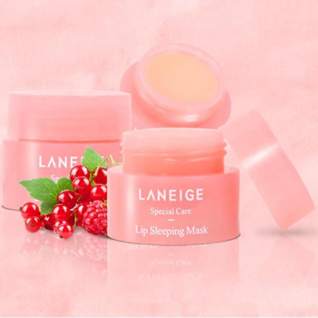 Mặt nạ ngủ LANEIGE dưỡng ẩm hồng hào môi 3g - mặt nạ môi JINT