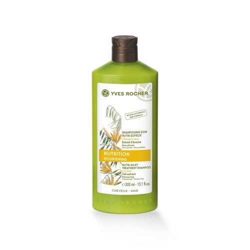 THANH LÝ CLEAR MẪU _Dầu gội -xả cho tóc khô Yves Rocher NUTRI-SILKY TREATMENT SHAMPOO 300ML
