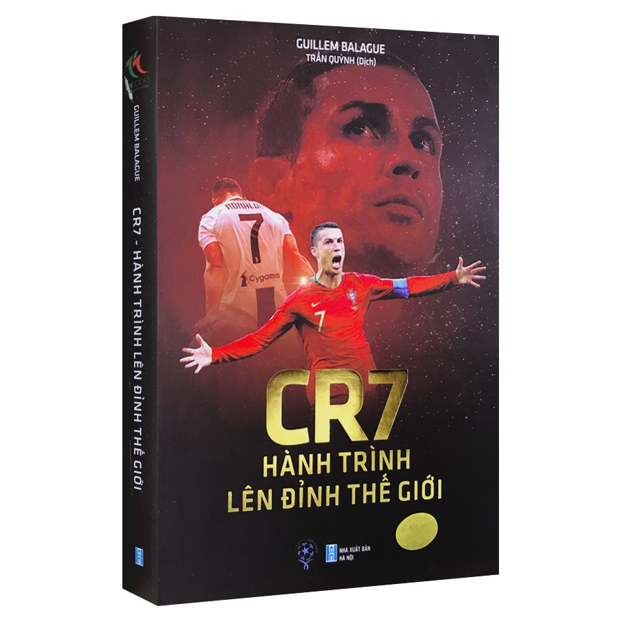 Sách - CR7 - Hành Trình Lên Đỉnh Thế Giới (Ver Bìa mềm) - Tặng kèm Postcard