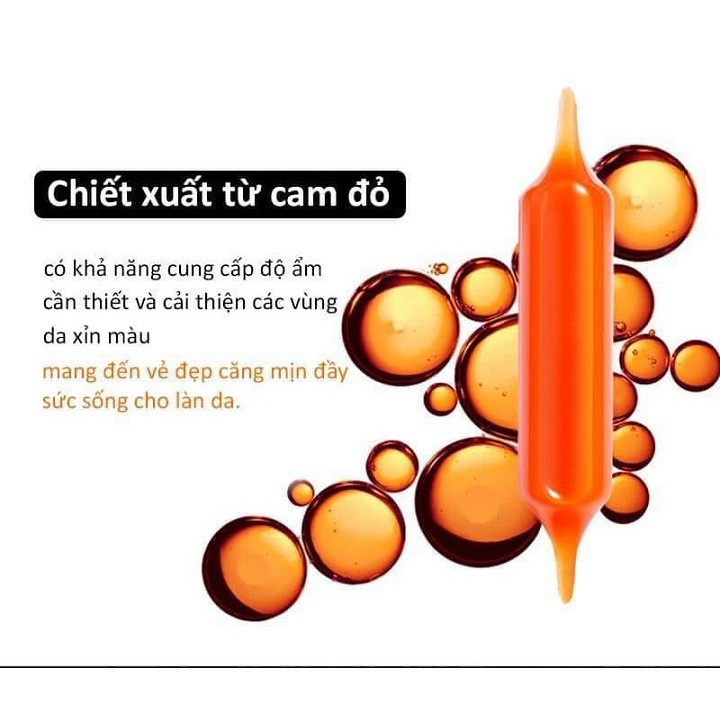 Mặt Nạ 🧡 FREESHIP🧡 Dưỡng Da, Mặt Nạ Giấy Dưỡng Trắng Da Nội Địa Trung IMAGES Chiết Xuất Cam Đỏ