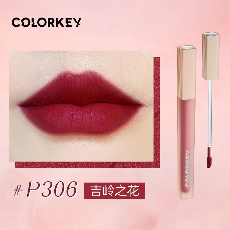 COLORKEY Son Bóng Dưỡng Ẩm Màu Sắc Long Lanh Dành Cho Nữ