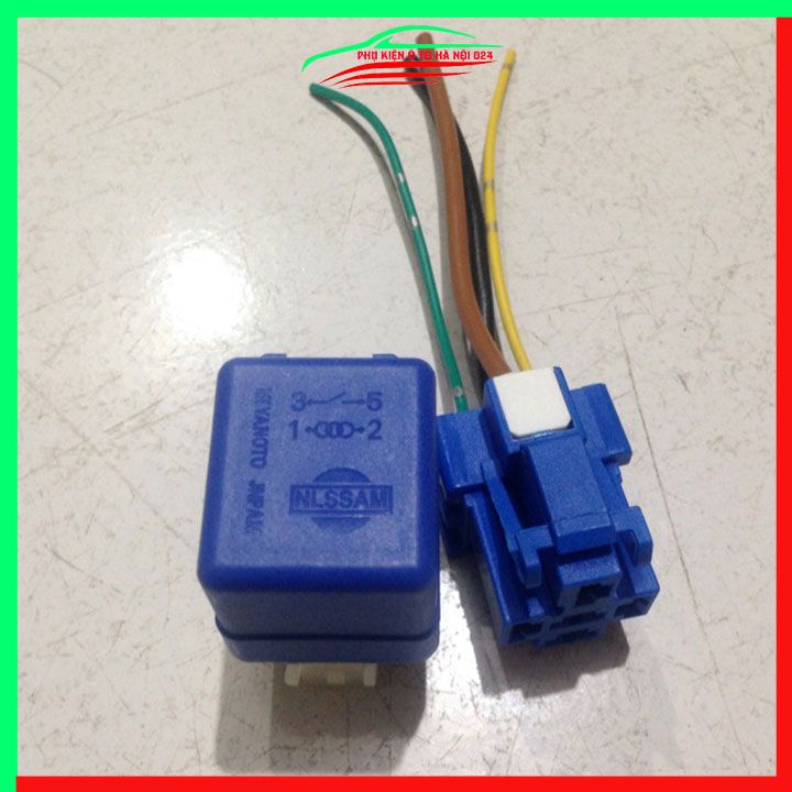 Rơ le Relay 12V còi ô tô 4 chân