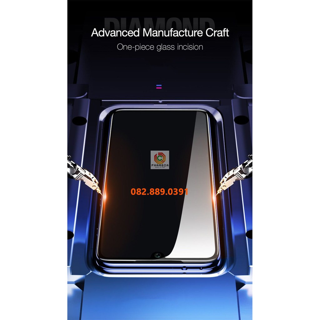 Kính cường lực Oppo A12 full màn hình full keo siêu đẹp