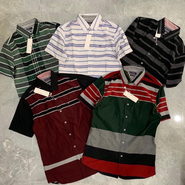 Áo sơ mi ngắn tay Tommy