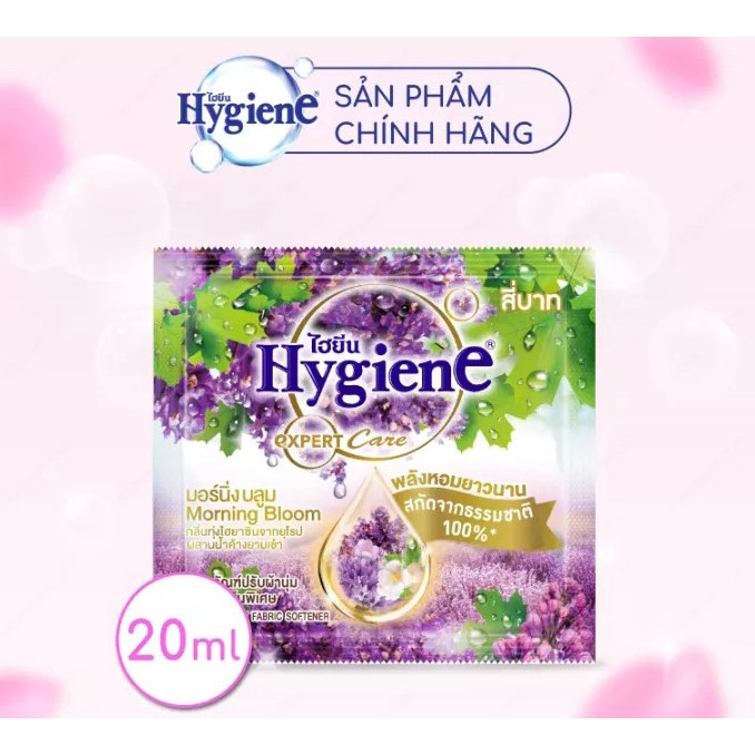 Dây 12 Gói Nước Xả Vải Hygiene Thái Lan Đậm Đặc Siêu Thơm Đủ Mùi