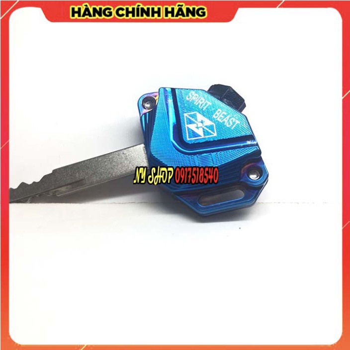 ỐP CHÌA KHÓA CNC CÁC DÒNG HONDA CHÍNH HÃNG SPIRIT BEAST Mẫu L7 Ảnh thật Sp