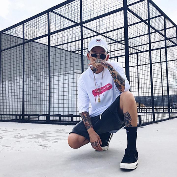 Áo thun Combo Stee GET RICH OR DIE TRYING Unisex