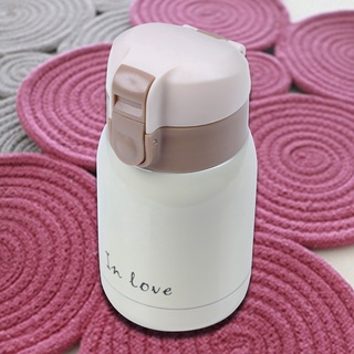 Set 2 bình giữ nhiệt inox mini 200ml