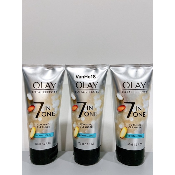 OLAY USA_Sữa Rửa Mặt OLAY TOTAL EFFECTS 7 IN ONE Foaming Cleanser REVITALIZING
