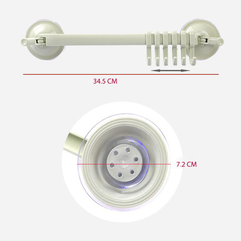 Móc treo đồ nhà bếp, nhà tắm thông minh, hút chân không, không cần khoan- DMA store