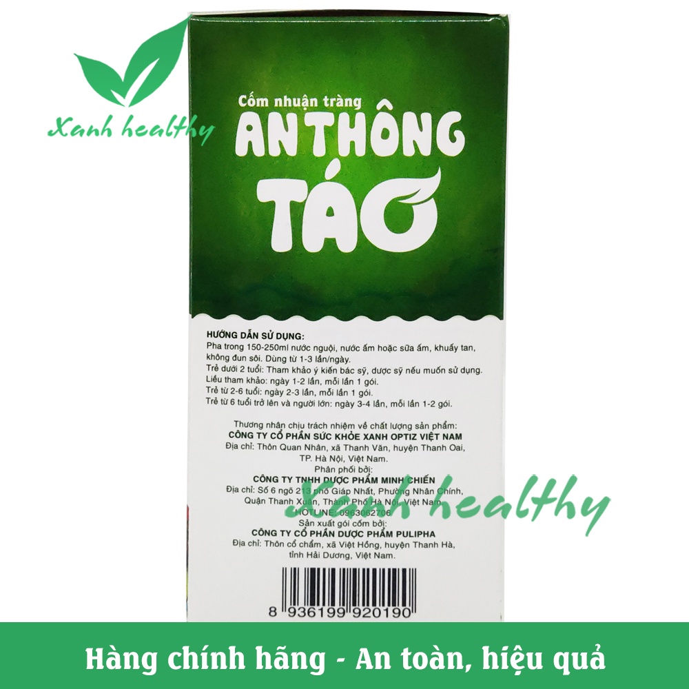 An Thông Táo -  Nhuận tràng, giảm táo bón cho bé - hàng chính hãng
