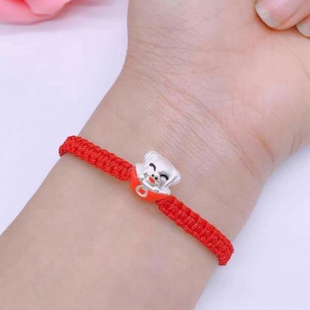 Vòng tết giáp chó bạc ta