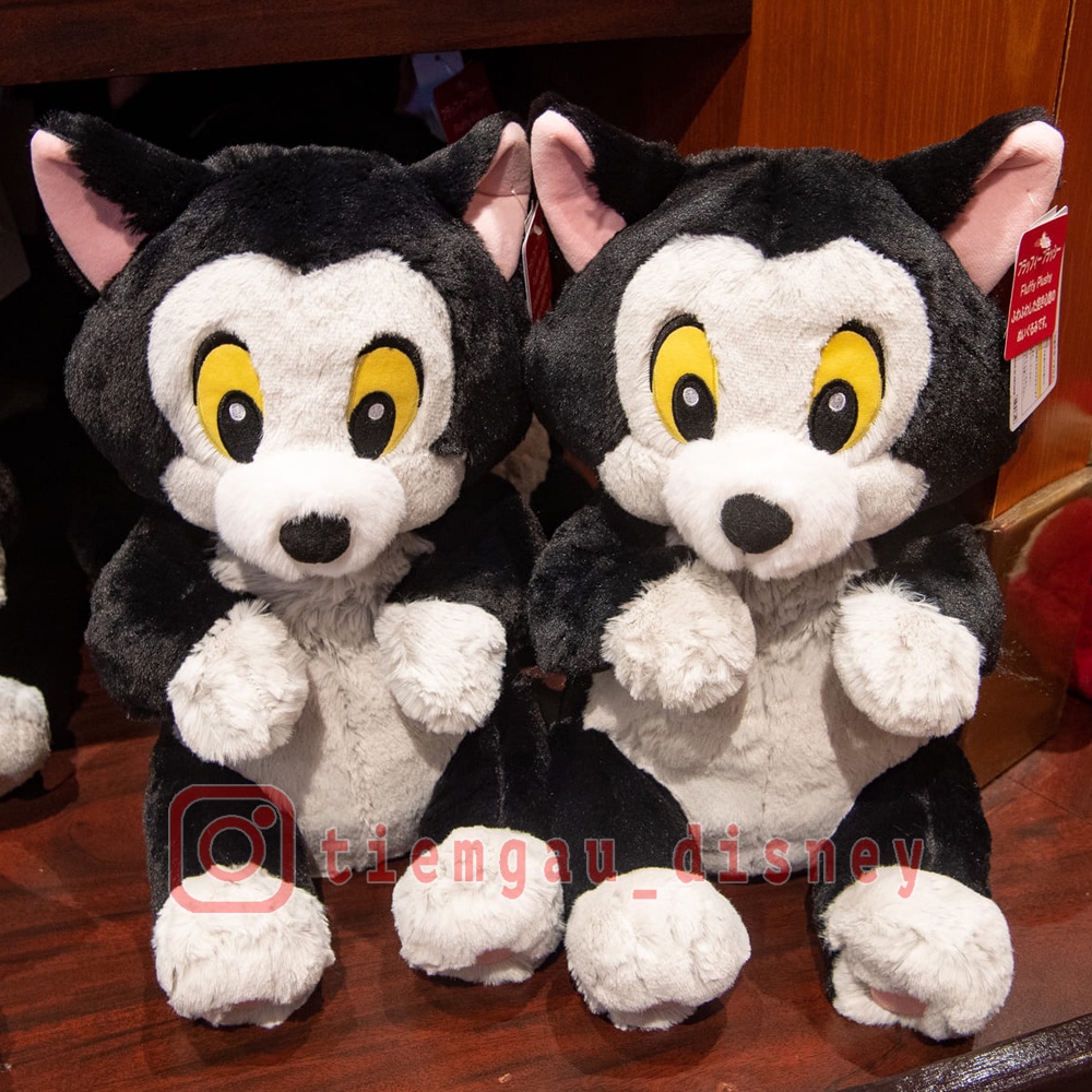 Gấu bông chú mèo Figaro lông mịn, mềm mại trong phim Pinocchio - Disney