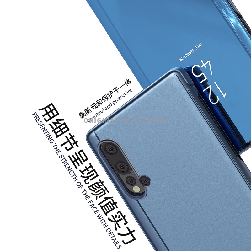Huawei Mate 8 Enjoy 9S NOTE4 LITE Honor 20E Luxury Smart Flip Mirror Case Cover