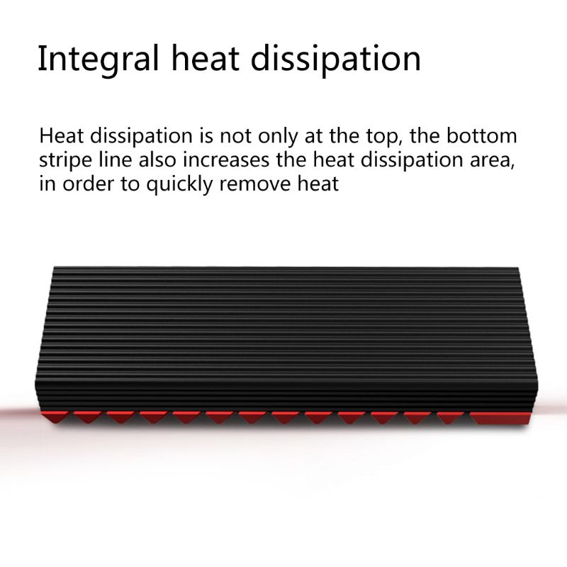 Quạt tản nhiệt ổ cứng M2-3 M.2 2280 SSD bằng nhôm kèm tấm tản nhiệt cho máy tính