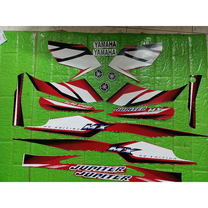 Bộ tem Jupiter MX màu đỏ đời đầu