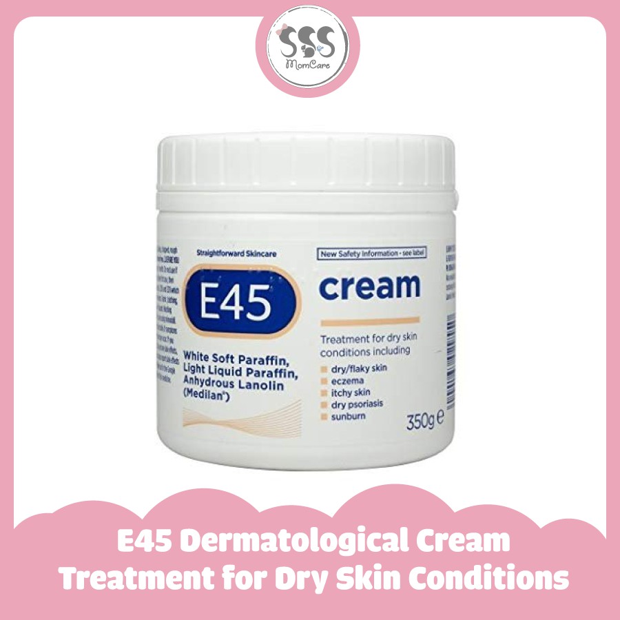 E45 Dermatological Cream Treatment for Dry Skin Conditions