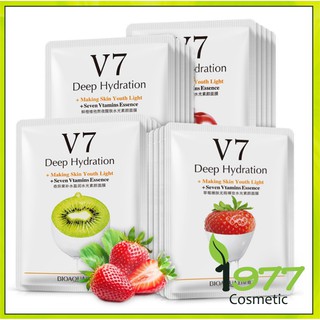 Mặt Nạ Dưỡng Da Trắng Mịn Dưỡng Ẩm Nội Địa Trung Mask Bioaqua V7 - MN.B.V7