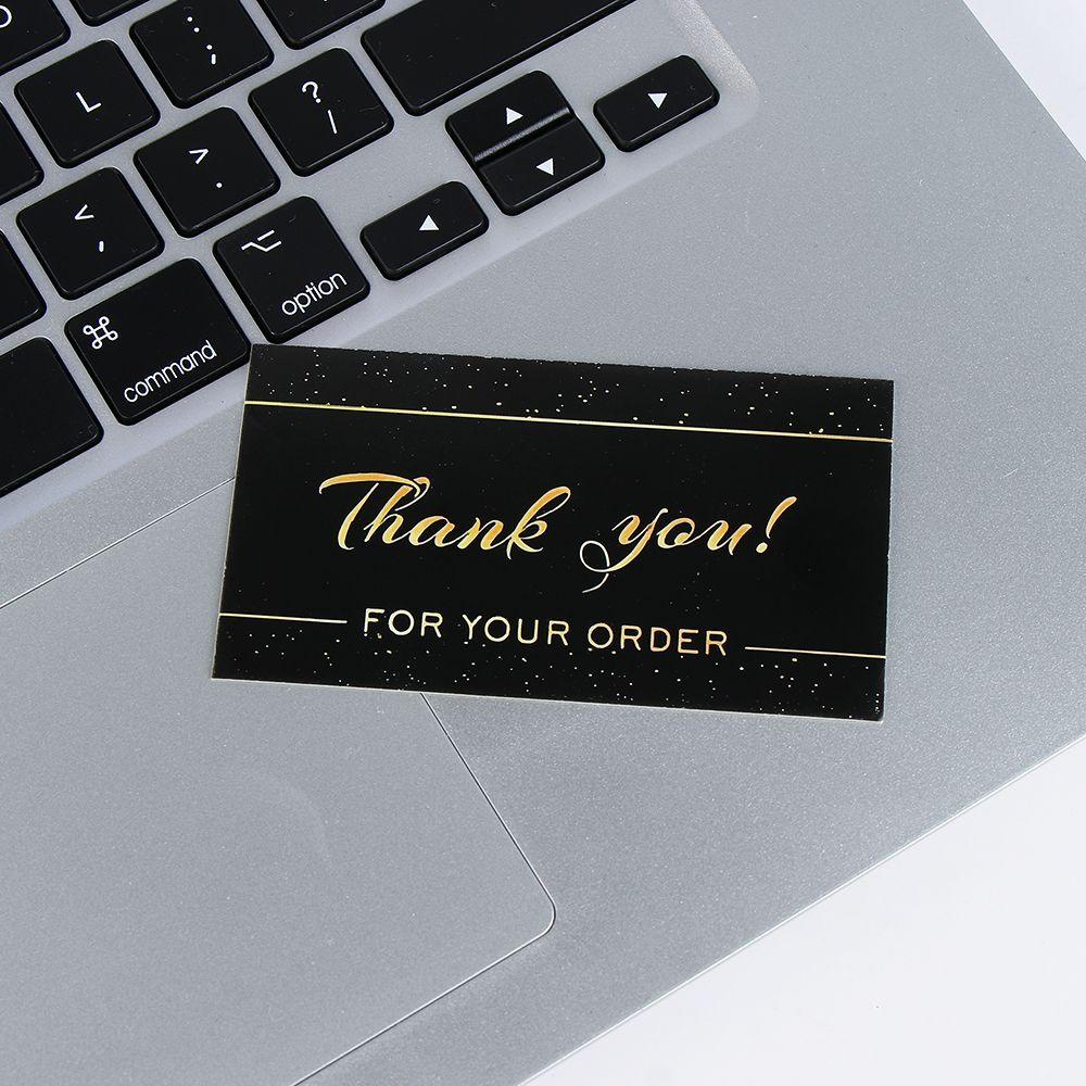 LANSEL Set 50 Tấm Nhãn Dán &quot;Thank You&quot;