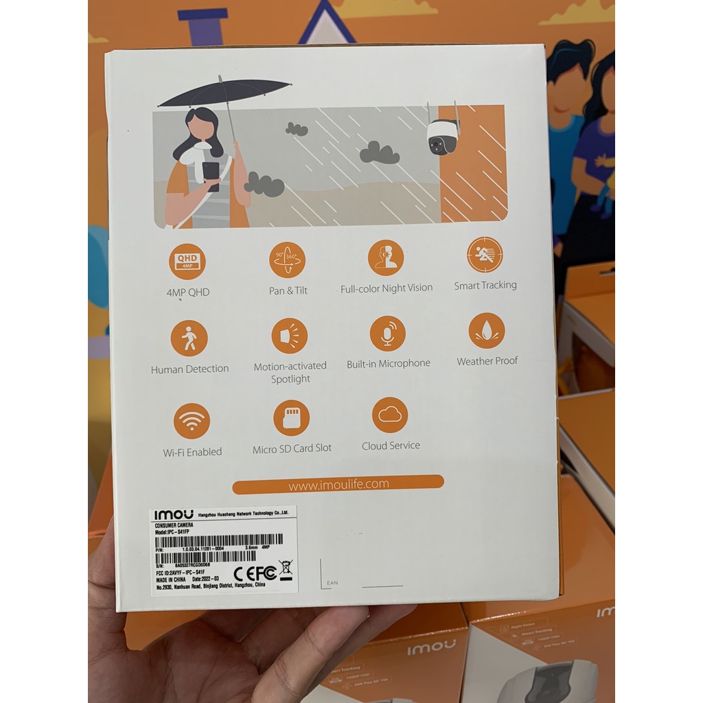 CAMERA WIFI CRUISER SE IPC-S41FP/IPC-S41FN, CAMERA NGOÀI TRỜI MỚI NHẤT 2022