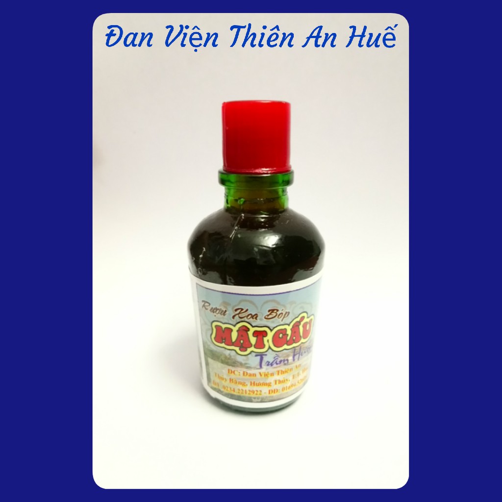 Dầu xoa bóp Mật Gấu đan viện thiên an Huế 8 chai