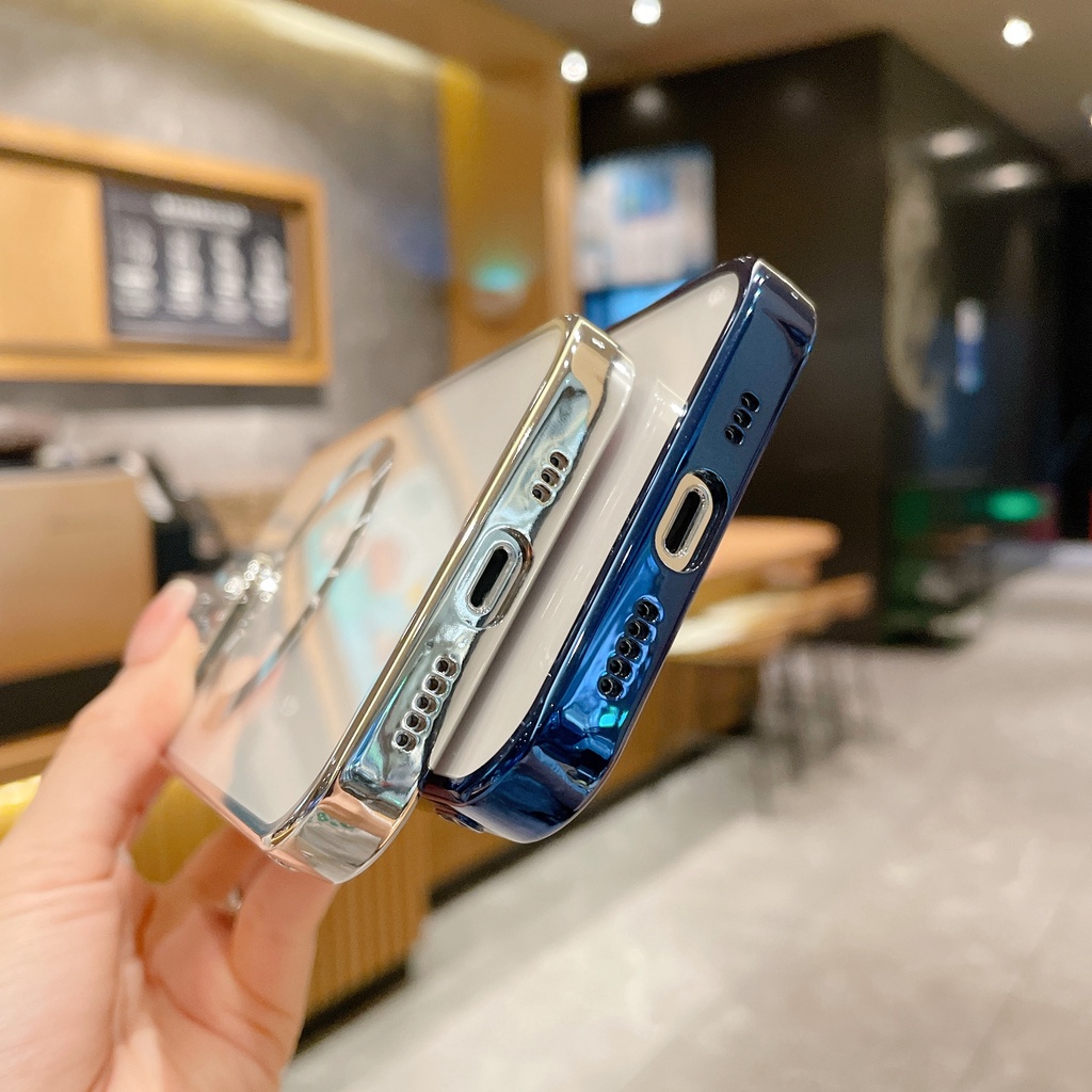 Ốp lưng iphone Điện Thoại Mạ Sang Trọng Có Từ Tính Bảo Vệ Ống Kính Máy Ảnh Cho iPhone 13 Pro max 12 Pro max 11 Pro max x xs max xr 7 plus 8 plus