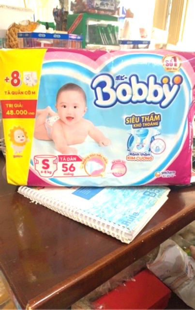 TÃ DÁN BOBBY SIZE S 54 MIẾNG