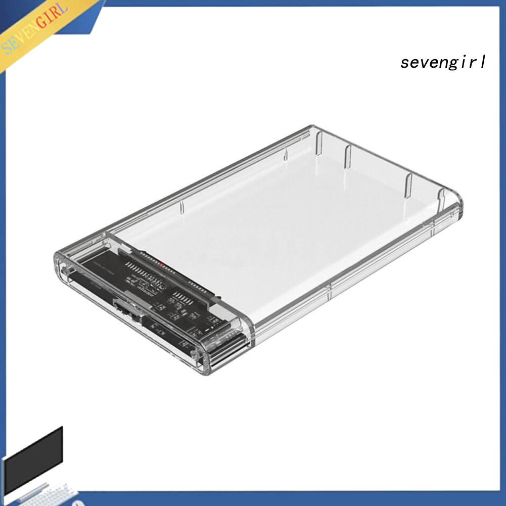 Hộp Đựng Ổ Cứng Ngoài Trong Suốt Sata 3 Usb 3.0 | BigBuy360 - bigbuy360.vn