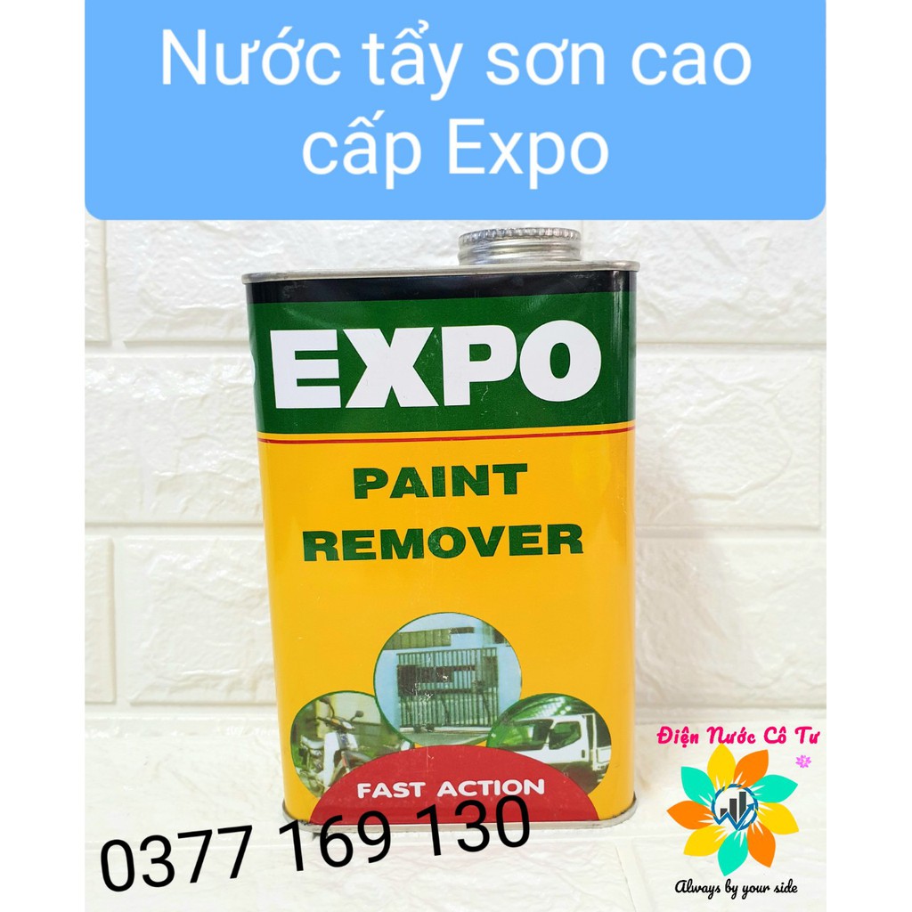 Nước tẩy sơn chất tẩy sơn cực mạnh Expo lon 925ml