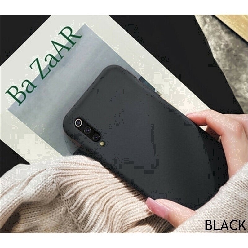 Ốp điện thoại TPU mềm màu đơn giản cho Xiaomi Mi 9T Note 3 Mix Max 2 3 2s 5C 5S Plus