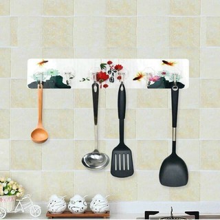 Thanh 6 móc dán tường siêu dính hình 3D
