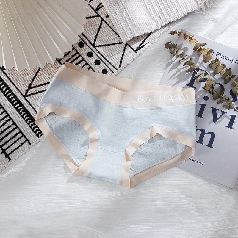 Quần Lót Bầu Larosa Bigsize Cạp Chéo Chất Cotton Mềm Mại Có Lỗ Thông Hơi Kháng Khuẩn Túi Zip Beauty Spring LA7031Q