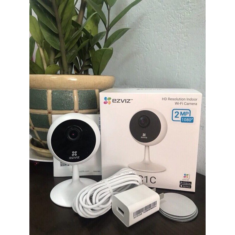 [HÀNG CHÍNH HÃNG] CAMERA WIFI TRONG NHÀ IP EZVIZ C1C 1MP/2MP 1080P Full HD, Hỗ trợ 50% phí lắp đặt nội thành Hà Nội