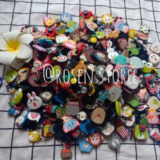 Sticker lẻ gắn dép 🍀❤️🔥