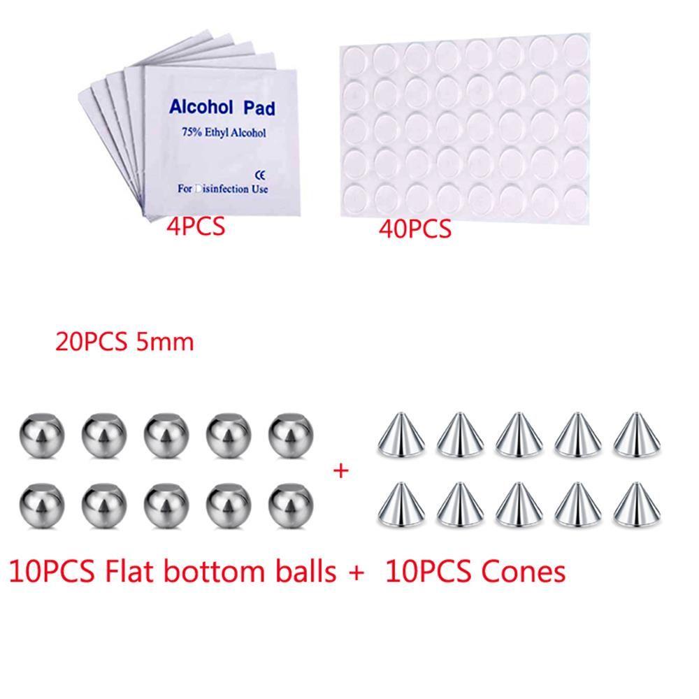 Khuyên Mũi Giả Hình Vòng Cung Đơn Giản Dễ Sử Dụng