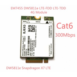Card WWAN DELL 4G kết nối Internet Sierra Wireless Dell DW5811E - EM7455