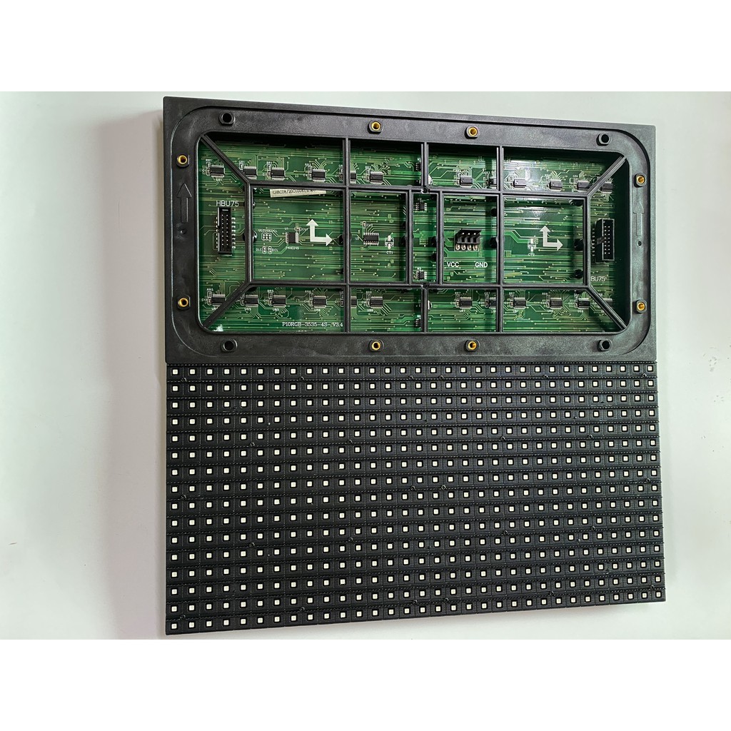 Module Led p10 phun màu ngoài trời, Led P10 fullcolor outdoor (đủ phụ kiện)