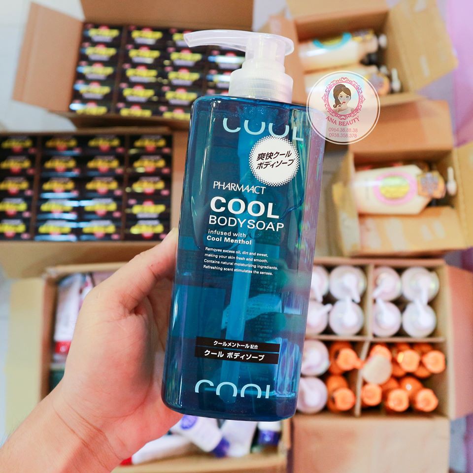 SỮA TẮM COOL BODY SOAP PHARMAACT