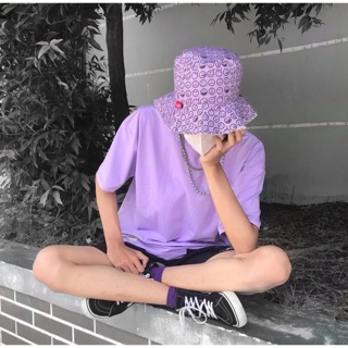 Áo Oversize Tím Unisex